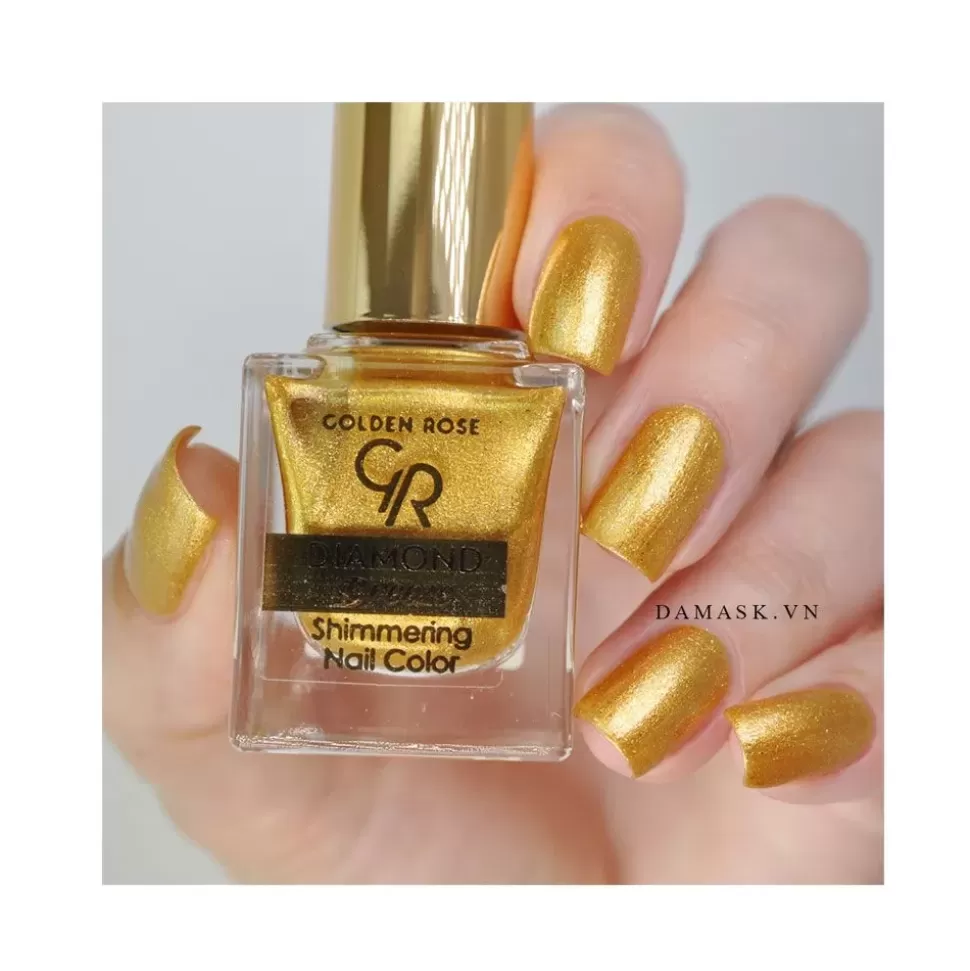 GOLDEN ROSE Vernis A Ongles Shimmering - 24K Gold Flash Sale